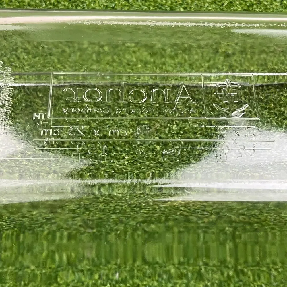 Anchor Hocking Company Ovenware Clear Glass Loaf Dish 1.5 Qt